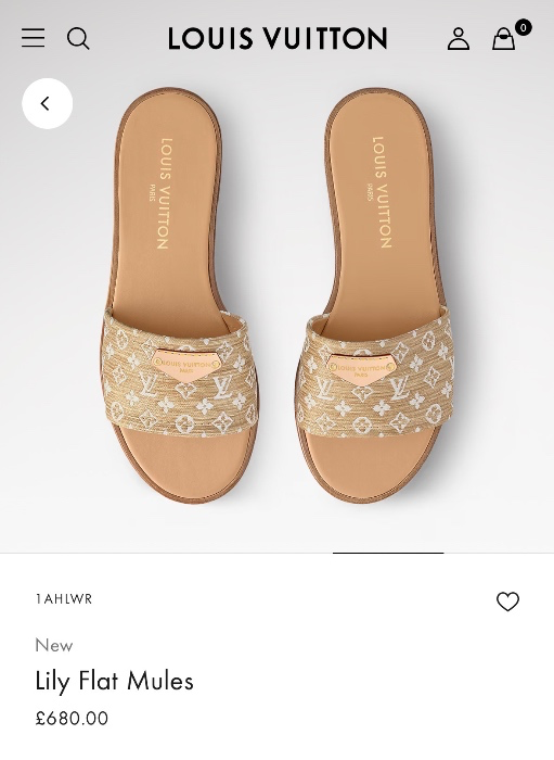 Louis Vuitton Sandals 