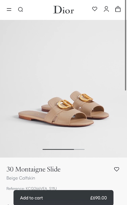 Dior Sandals