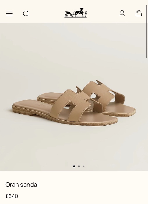 Hermes Sandals