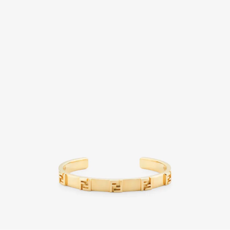 Forever Fendi bracelet Gold-colored metal bracelet
