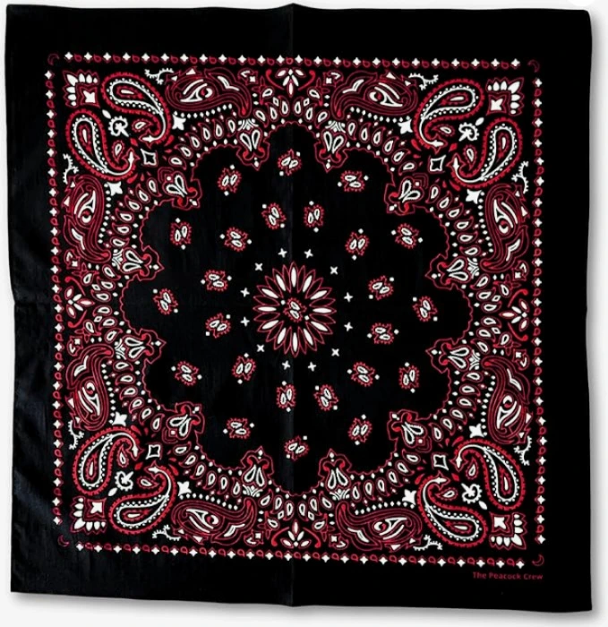 Bandana | Gothic Black and Red