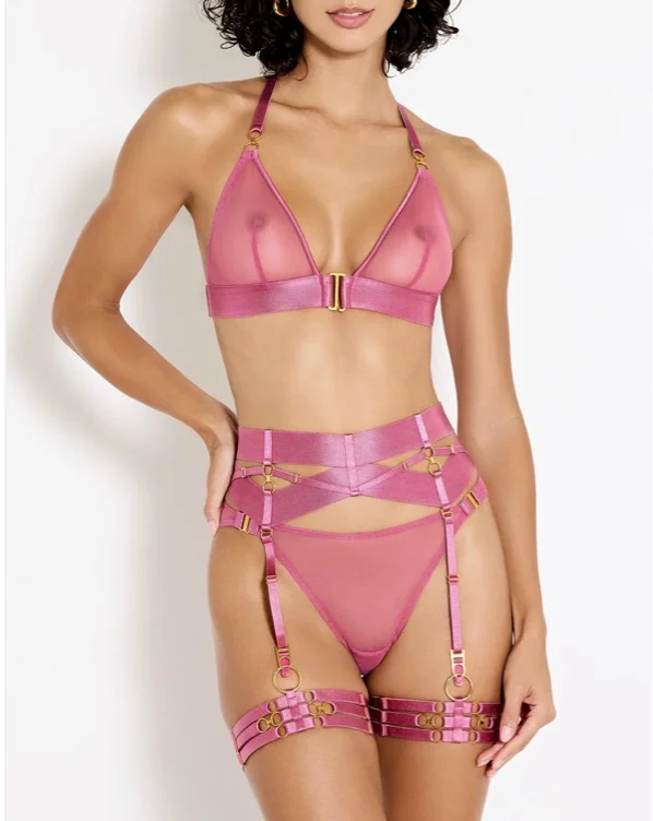 Bordelle suspenders and garters