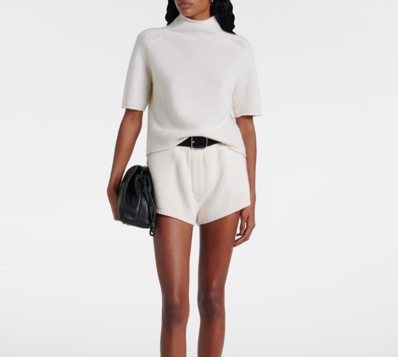 LISA YANG Fride knitted cashmere top