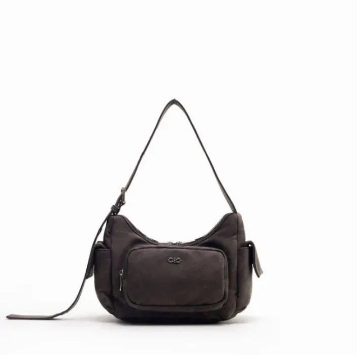 TATE POCKET HANDBAG IN ESPRESSO
