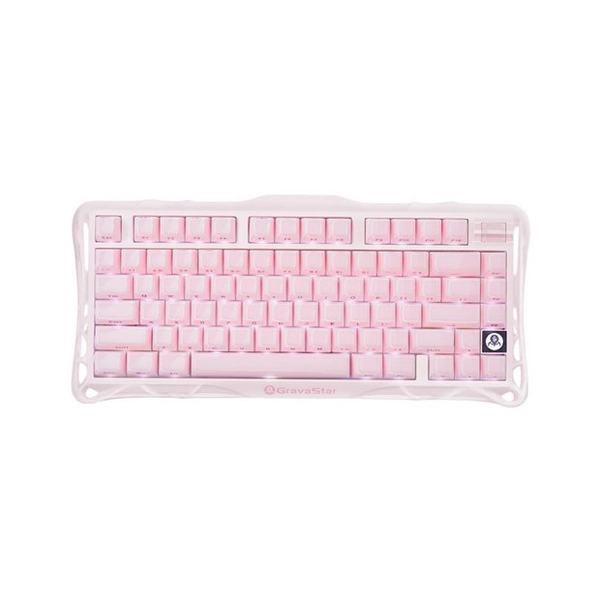Buy GravaStar Mercury K1 Sakura Gaming Wireless Keyboard - Pink | PC keyboards | Argos