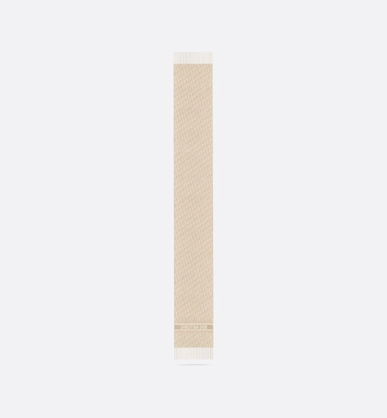 Dior Oblique Natte Scarf