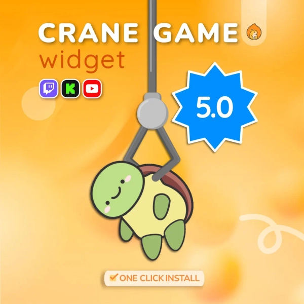 Custom Chat Widget Claw Game / Twitch Chat Widget / Animated Fox Frog Cat Pig Bear Axolotl / Cute Chat Crane Game / Customize Stream Widget - Etsy