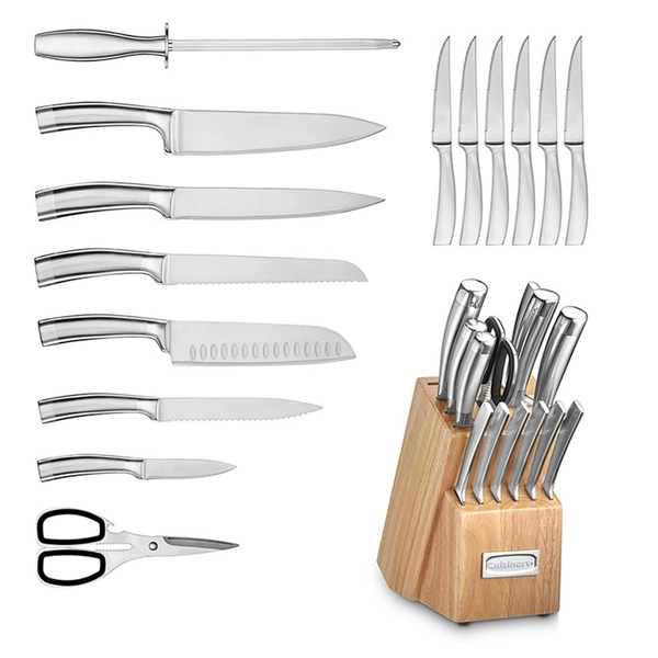 Cuisinart V-Edge Knife Block, Set of 15