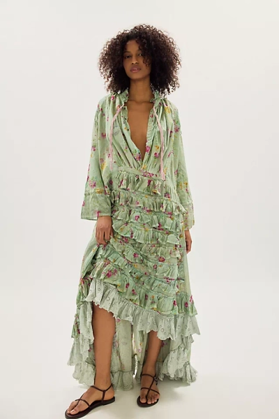 Magnolia Pearl Amadeus Ruffle Gown