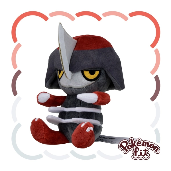 Pokemon Center Original Pokemon fit Mini Plush #624 Pawniard bambola...