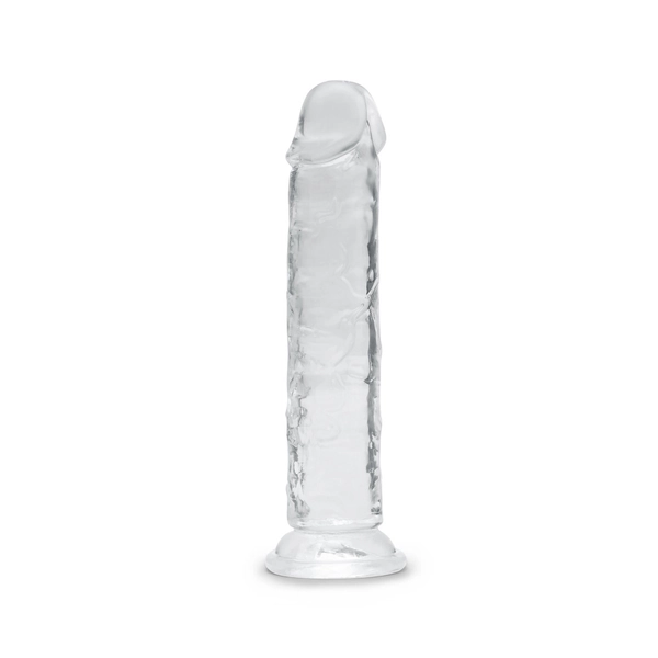 7.5 inch clear jelly dildo