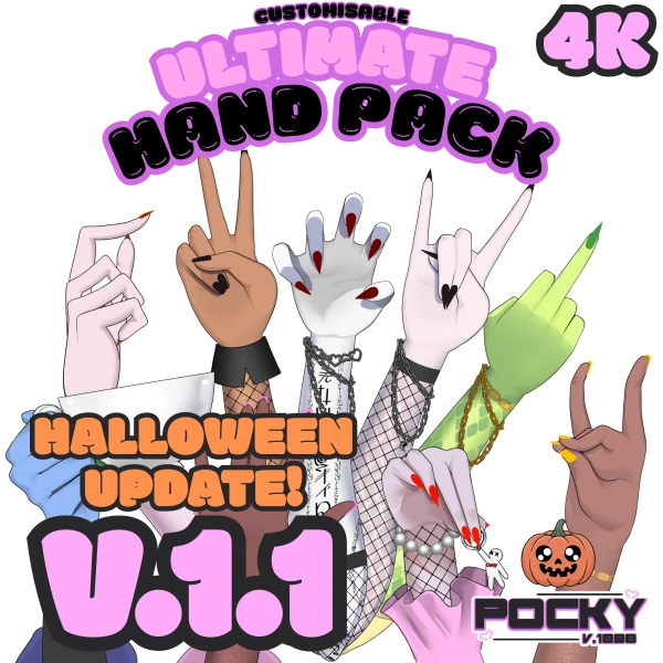 ULTIMATE CUSTOMISABLE HAND PACK by Pocky1898 (@Pocky1898)