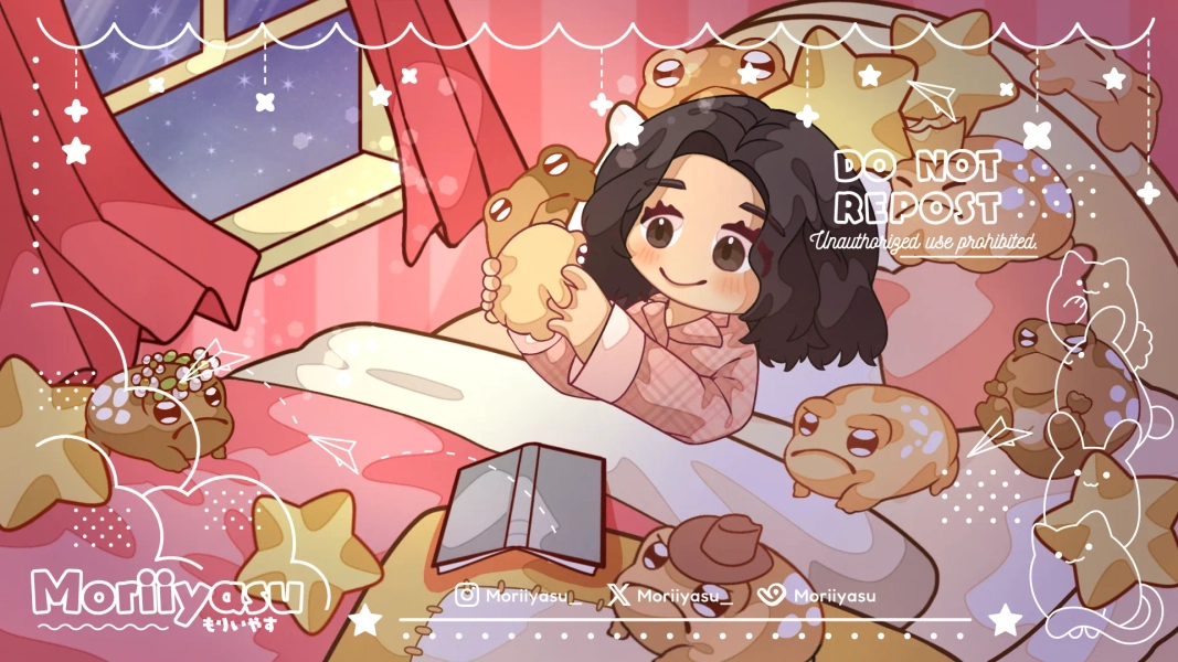 YCH Plushie Room by Moriiyasu🌼 (@Moriiyasu)