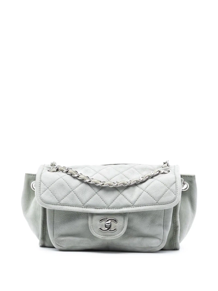 CHANEL Pre-Owned 2012 Calfskin French Riviera shoulder bag | One Size