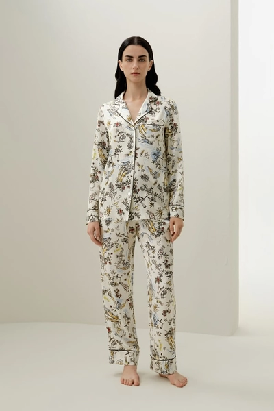 Libra Zodiac Classic Silk Pajama Set