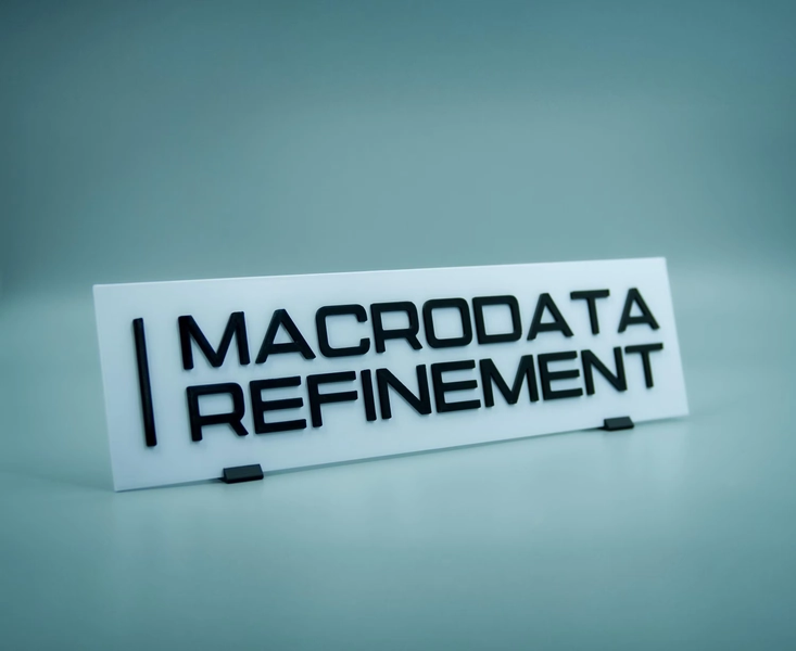 Severance Macrodata Refinement Sign | MDR Department Names Original Sign | Customizable Fan Made Art Office Decor | High Quality Finish