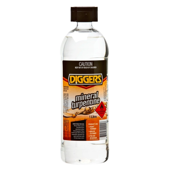 DIGGER 1L Mineral Turpentine
