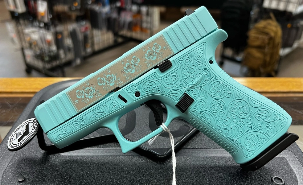 NEW GLOCK G43X 9MM TIFFANY GLOCK AND ROSES. PRICE IS $624.99 | Schuylkill Gun Works