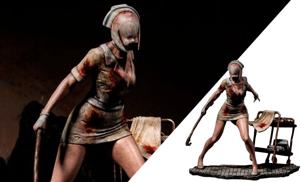 Bubble Head Nurse Statue by Numskull