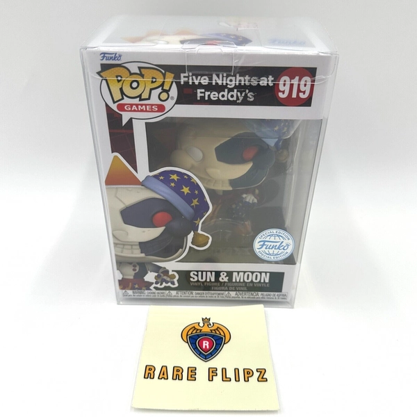 Funko Pop! Five Nights at Freddy's FNAF #919 Sun and Moon SE Sticker w/Protector
