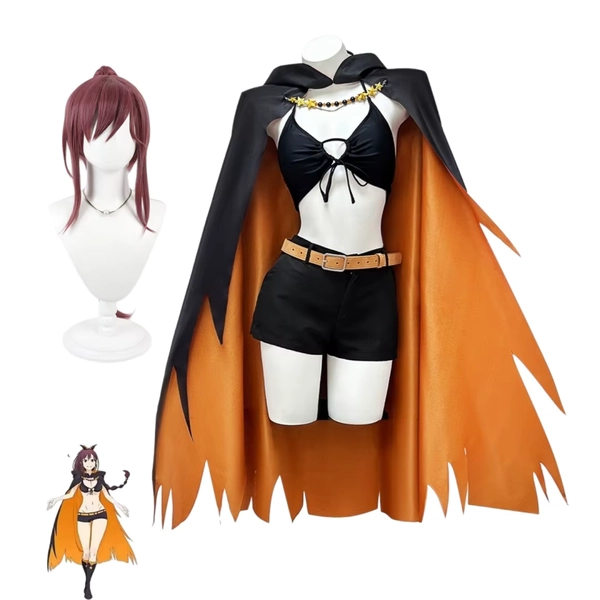 Re Zero Shaula Cosplay Costume Wig Halloween Party Stage Performance Costume