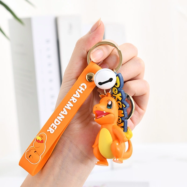 Official Pokemon Keychain Wristlet Lanyard - Charmander