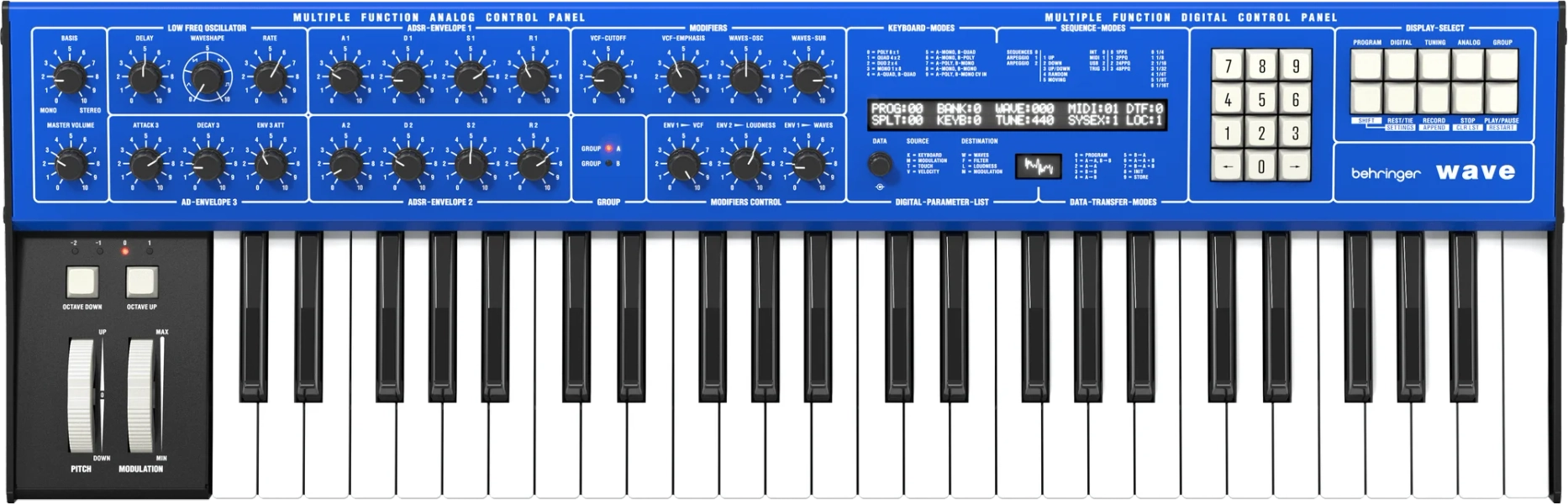 Behringer Wave Hybrid Wavetable Synthesizer