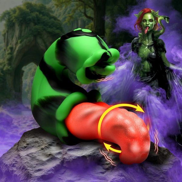 Tongue Lasher Silicone Vibrator - Creature Cocks