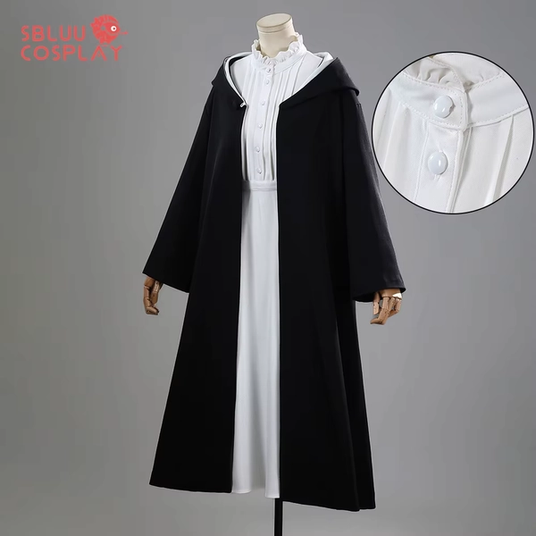 SBluuCosplay Frieren Beyond Journey Fern Cosplay Costume R Quality Halloween Party Cloak Coat Dress Casual Wearing - AliExpress 
