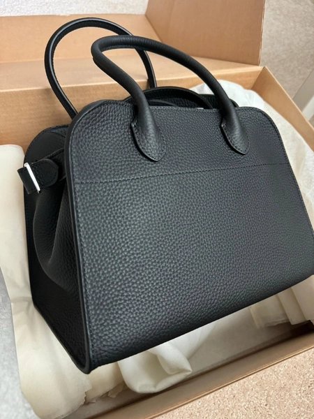 The Row Soft Margaux 10 Bag in Black NEW w/TAGS NWT