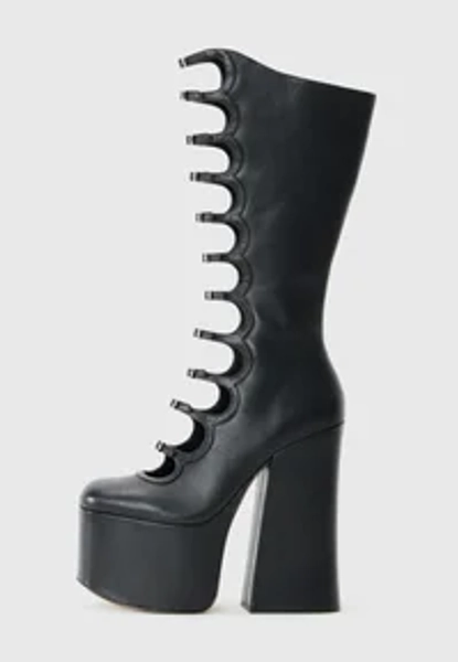 THE KIKI - Bottes à talons hauts - black