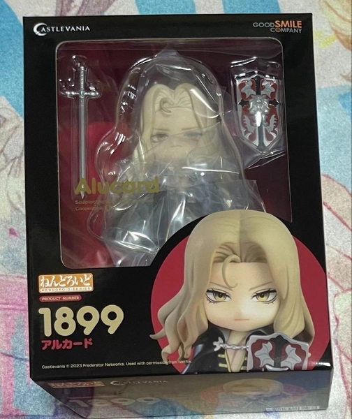 Castlevania Alucard Nendoroid 1899 Action Figure Good Smile Company 2023 Toy