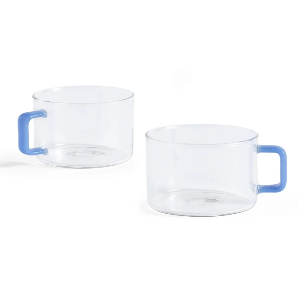 HAY - Brew Mug, jade light blue (set of 2)
