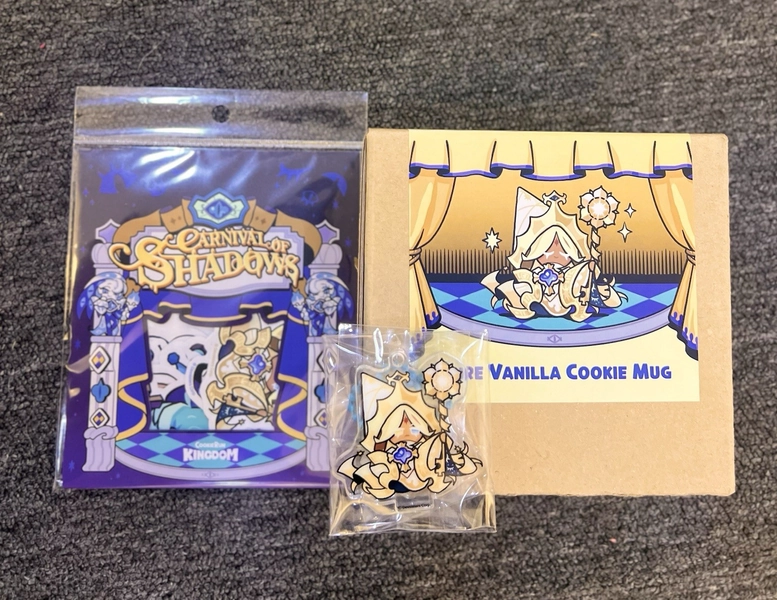 Cookie Run Kingdom False Carnival Pure vanilla SET