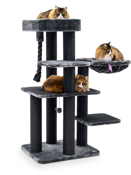 Cat Tree Suite 1m39 - Pepper