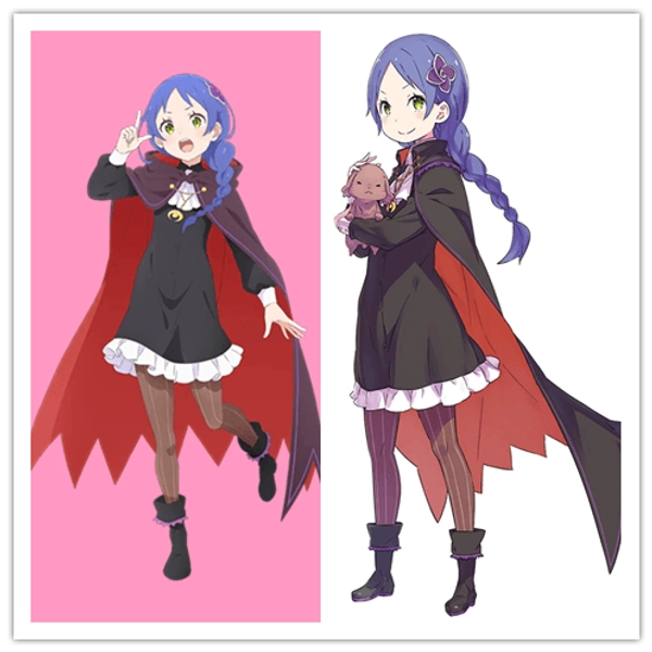 Re:Zero Meili Cosplay + Wig + Shoes