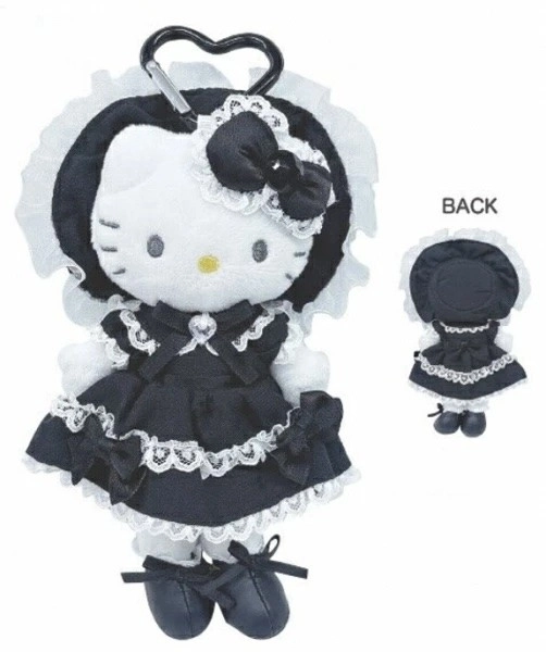 Hello Kitty Style Up Mascot Carabiner Keychain