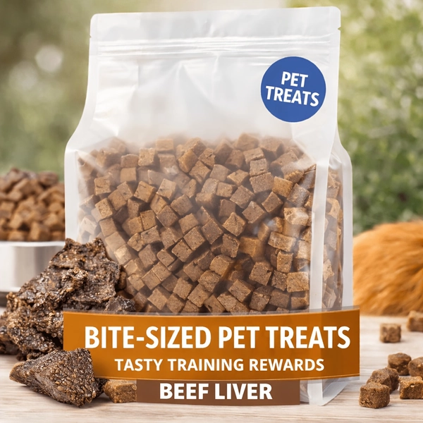 TEMU 10.58oz Beef Liver Dog Treats, Freeze-dried, Ideal For Training Rewards, High Protein, Gra
