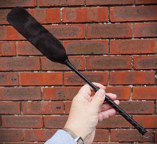 Fur Sided Paddle Dark Brown - Etsy