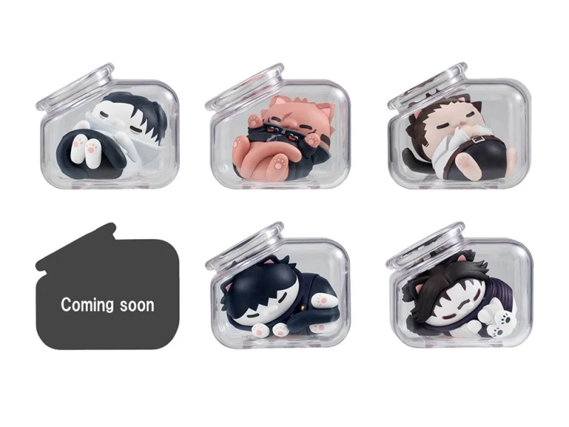 Jujutsu Kaisen Mega Cat Project Goodnight Jujutsu Cats Box of 8 Random Figures