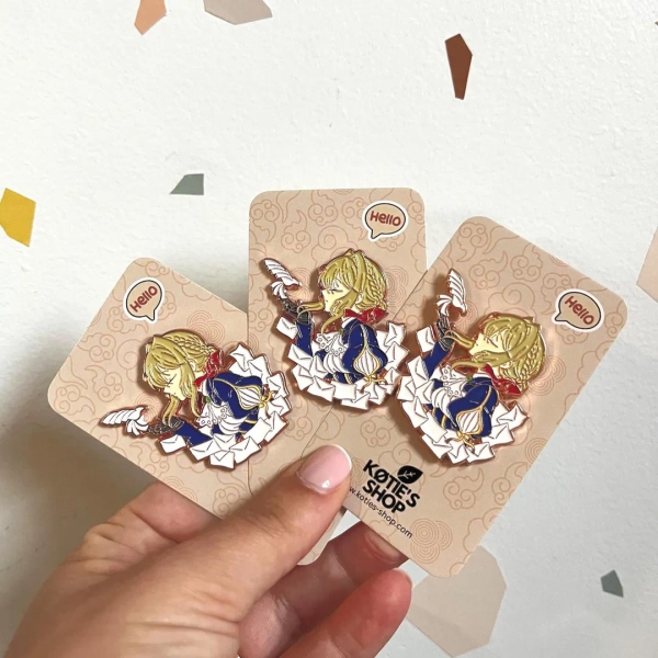 Violet Evergarden Enamel Pin | Violet Evergarden Fan Art | Anime Pin | Otaku Gift | Emotional Anime Collectible | Violet Pin - Etsy Ukraine