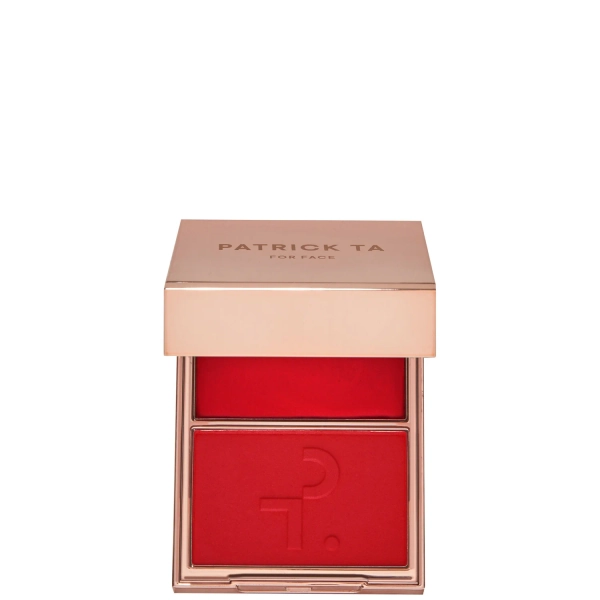 PATRICK TA Major Headlines Double-Take Cream and Powder Blush Duo (Various Shades)