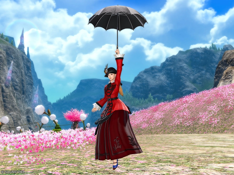 Mount: Magicked Umbrella (Account-wide)