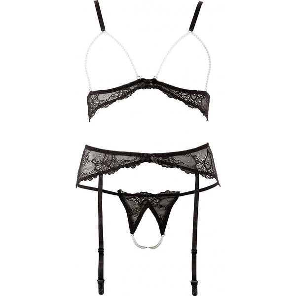 Set Abierta Fina Hadley Negru S