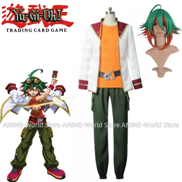 Yuya Sakaki ARC-V Cosplay+Wig
