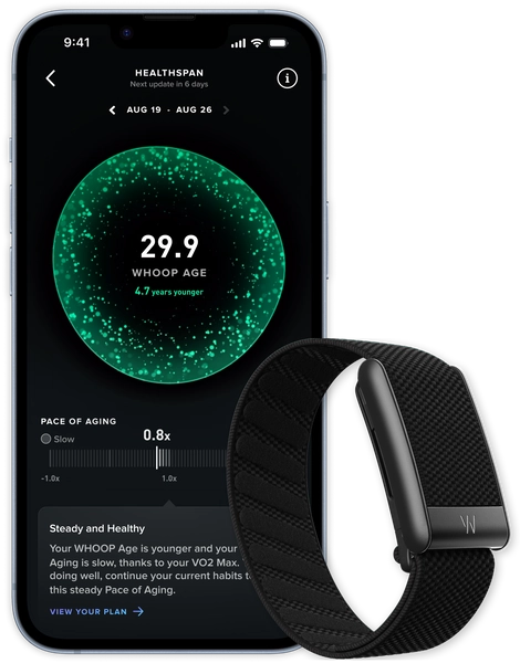 WHOOP MG Sleep Tracker w/1yr Membership