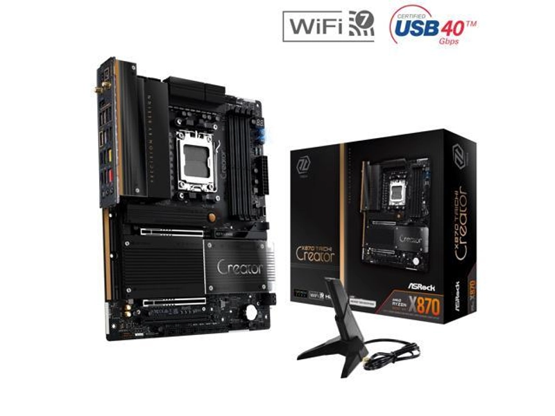 ASRock X870 TAICHI CREATOR AM5 ATX Motherboard - Newegg.com