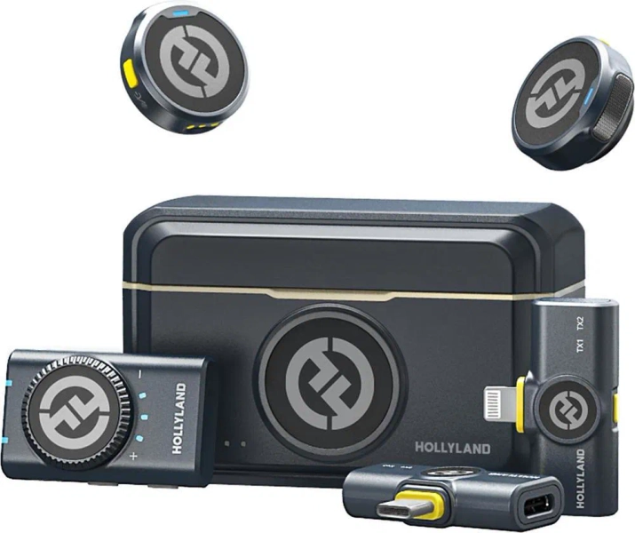 Hollyland Lark M2 Combo (Duo, ShineCharcoal)