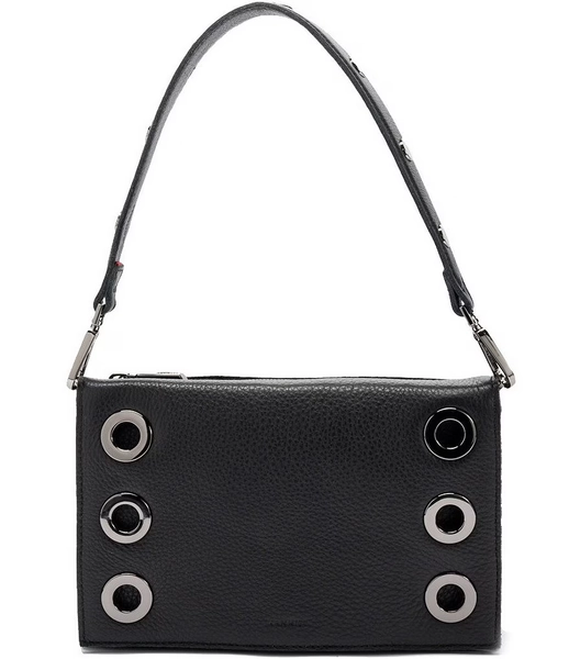 Hammitt Montana Small Gunmetal Riveted Convertible Crossbody Bag