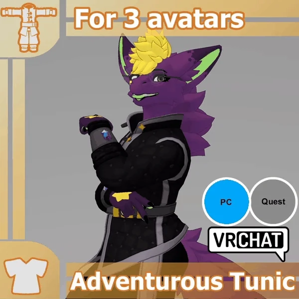 Adventurous Tunic by Zeachy on Jinxxy